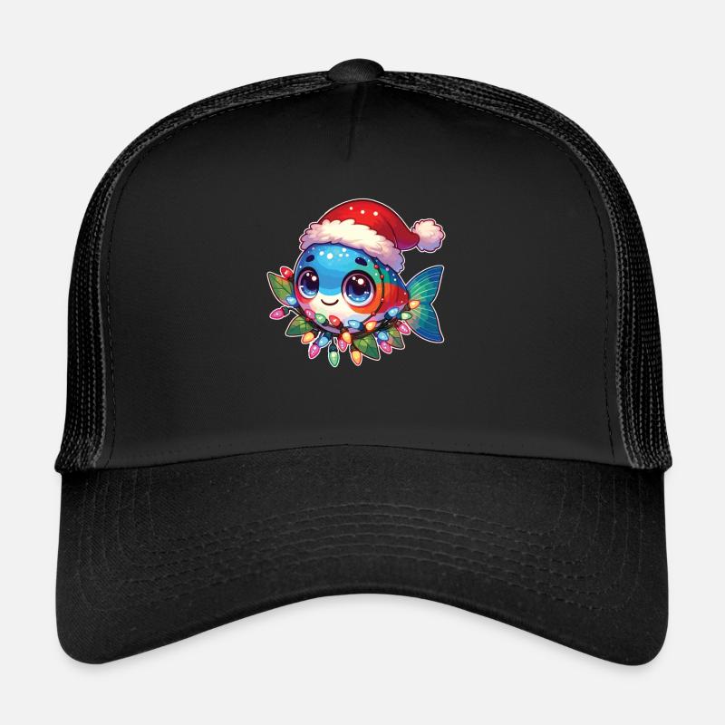 Fées de Noël Poisson Tetra Casquette trucker 