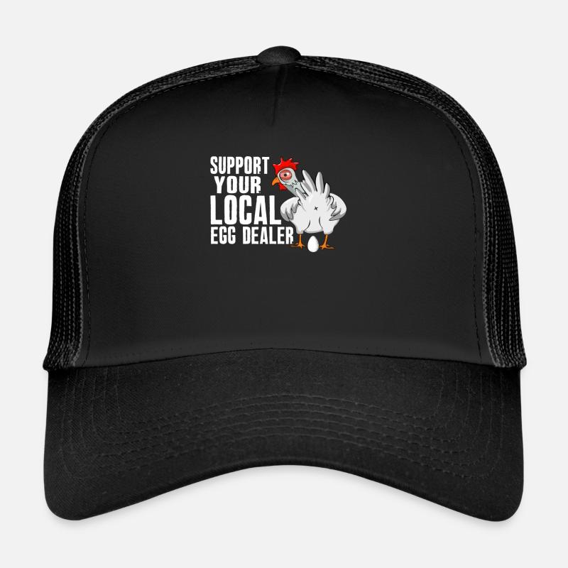 Lokaler Eierhändler Hühnerbesitzer Züchter Trucker Cap