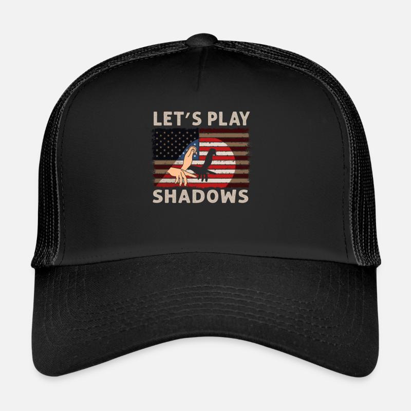Shadow Puppetry Spectacle de marionnettes Art Casquette trucker 