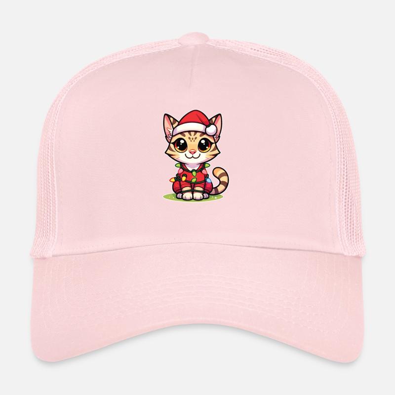 Fées de Noël Savannah Chat Casquette trucker 