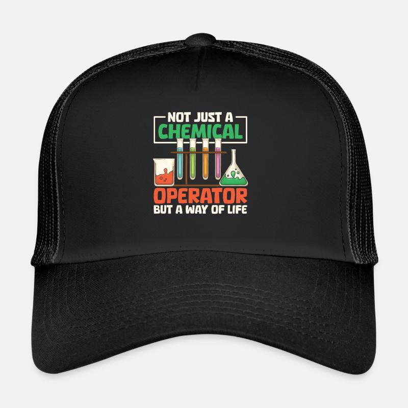 Opérateurs chimiques Casquette trucker 