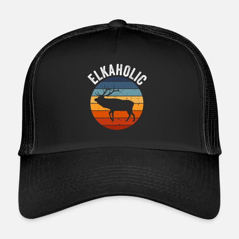 Chasse à l’élan Elkaholic Hunters Casquette trucker 