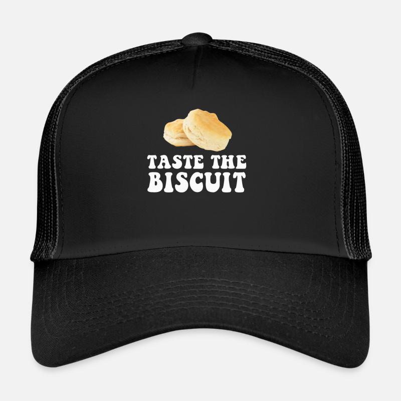 Goûtez le biscuit Goûtez les bienfaits Casquette trucker 