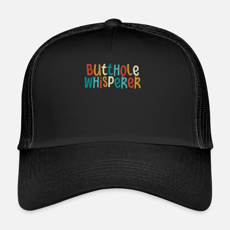Chuchoteur de trou du cul Casquette trucker 