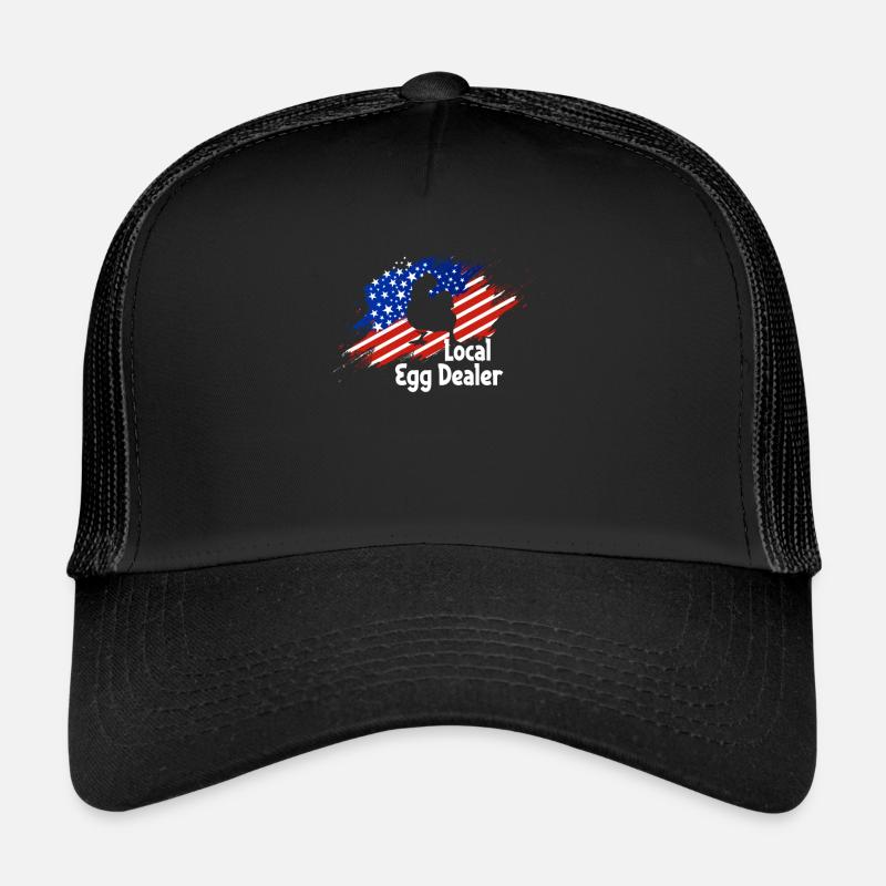 Lokaler Eierhändler Hühnerbesitzer Züchter Trucker Cap