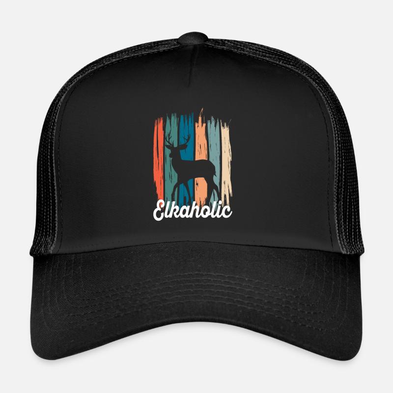Chasse à l’élan Elkaholic Hunters Casquette trucker 