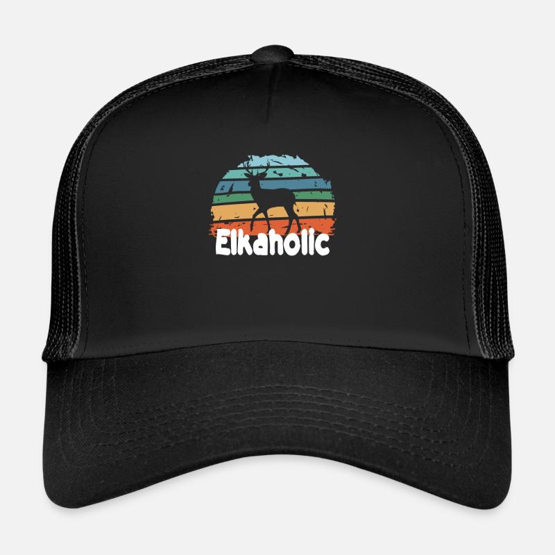 Chasse à l’élan Elkaholic Hunters Casquette trucker 