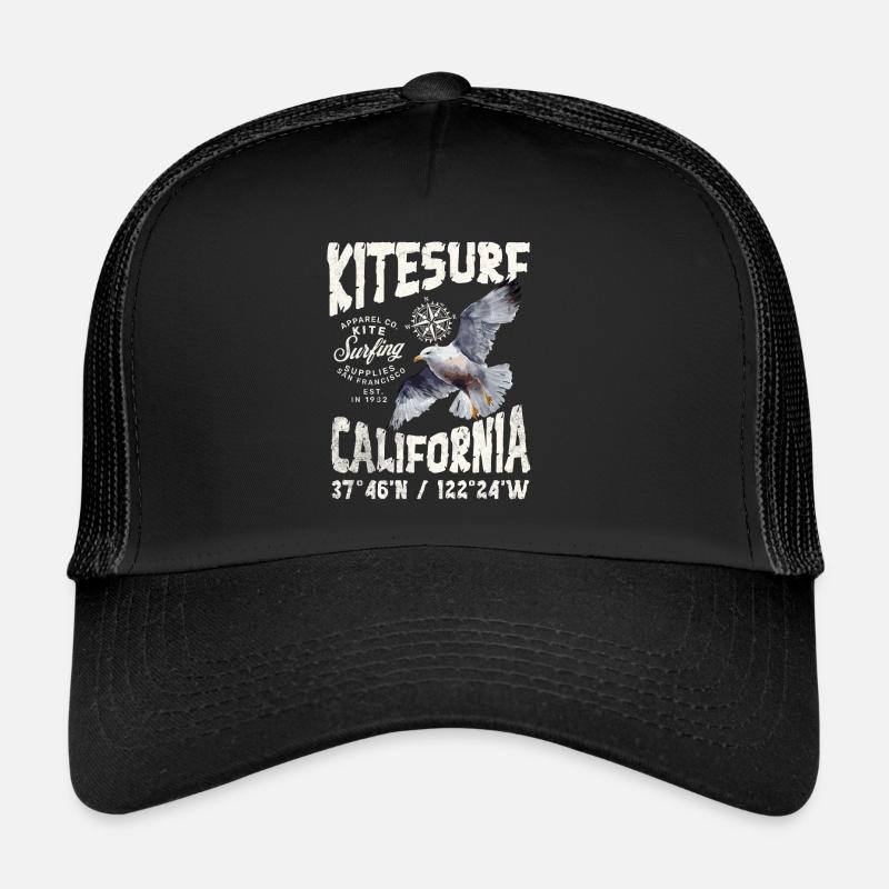 Kitesurfing San Francisco Trucker Cap