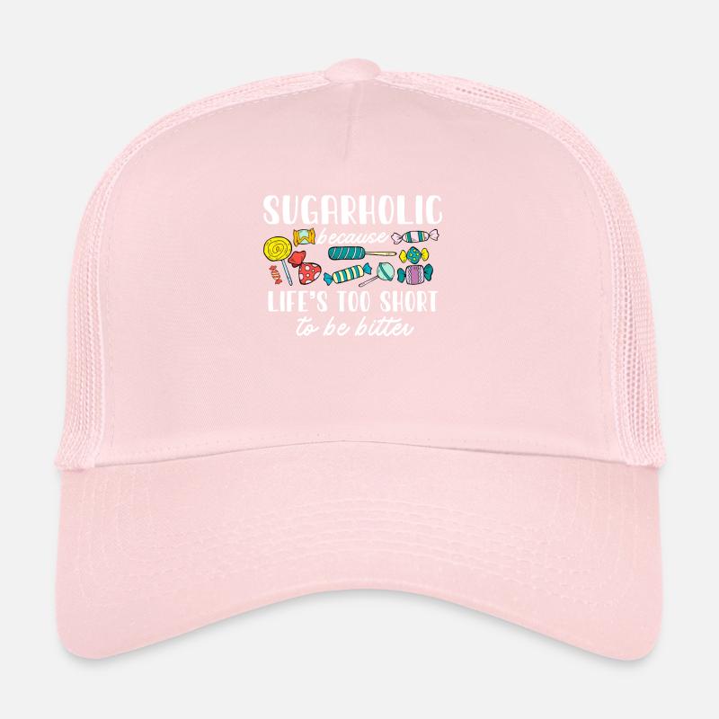 Sugarholic Sweets Zucker Süßigkeiten Enthusiast Trucker Cap