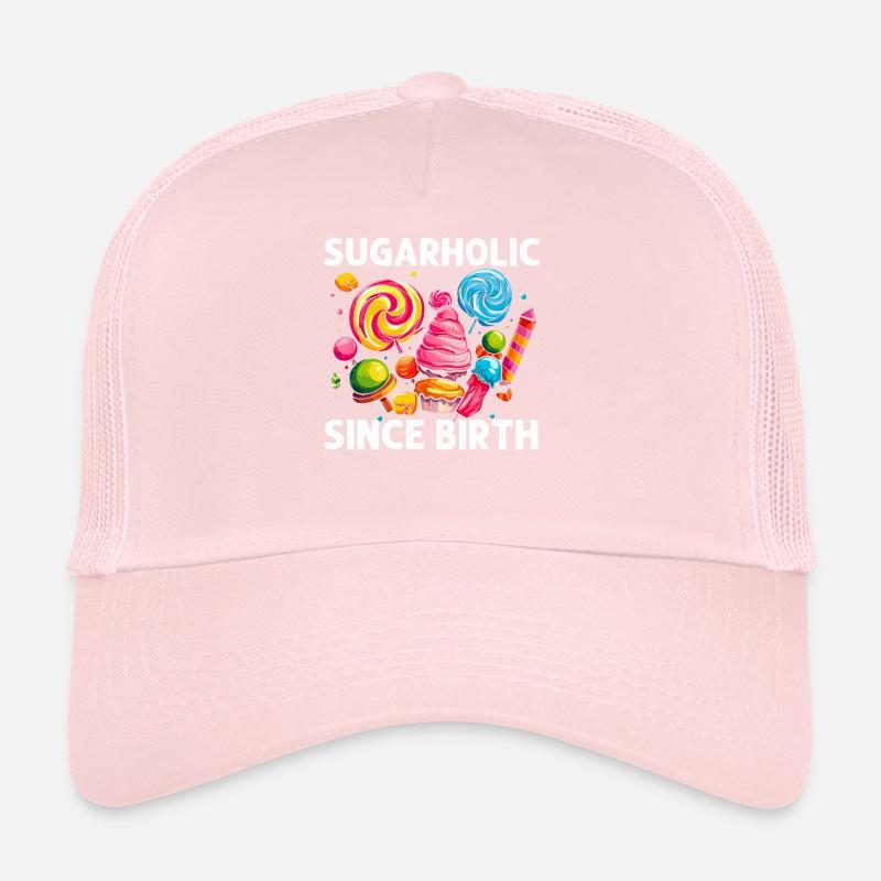 Passionné de sucreries sucrées Casquette trucker 