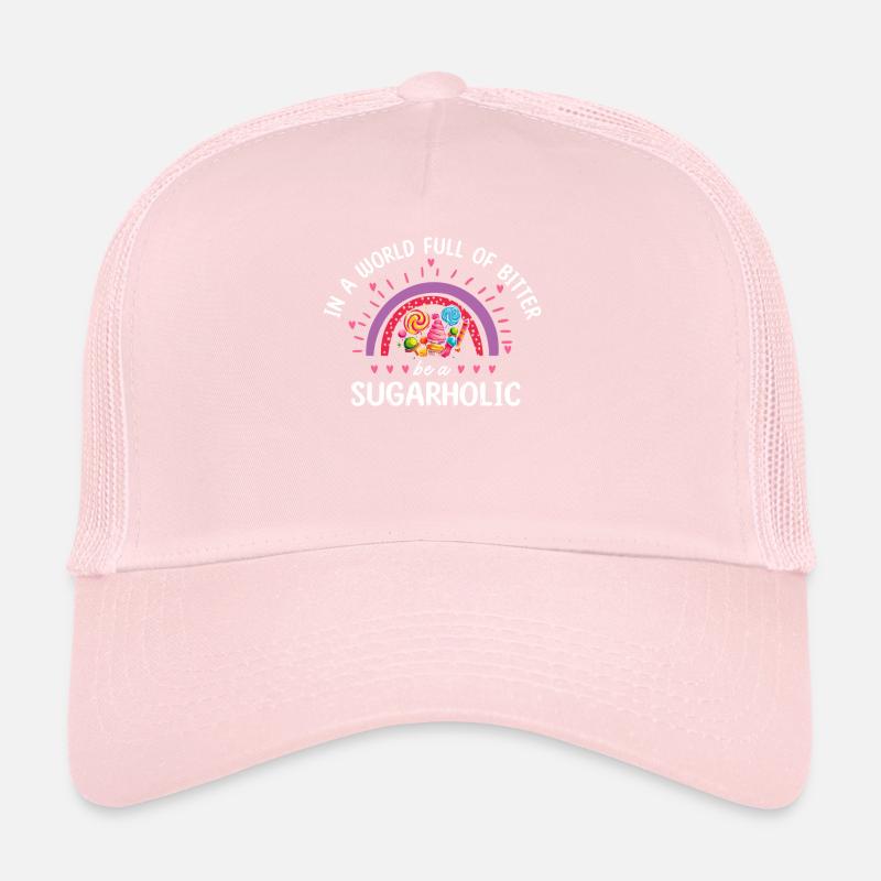 Passionné de sucreries sucrées Casquette trucker 