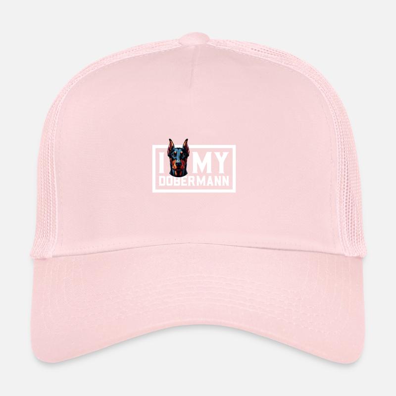 J’adore mon Doberman Casquette trucker 