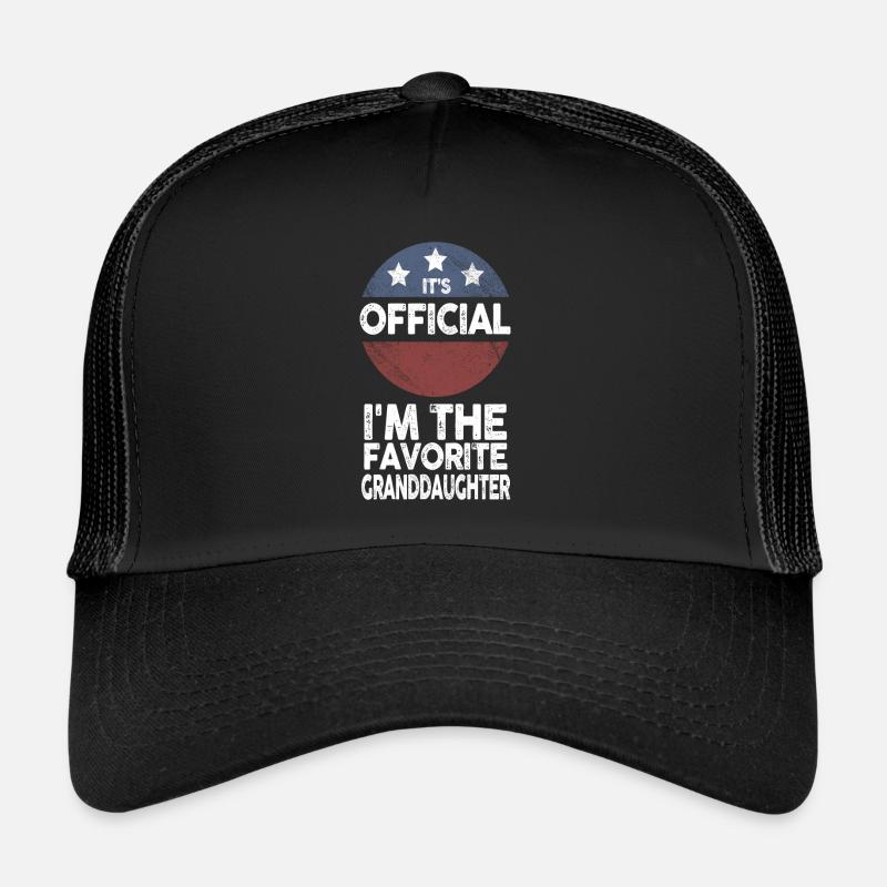 Je suis la petite-fille préférée Casquette trucker 