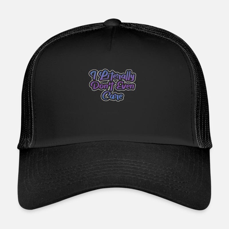 Je ne m’en soucie même pas Casquette trucker 