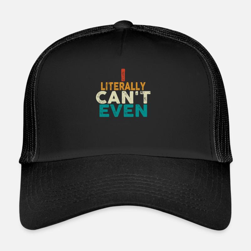Je ne m’en soucie même pas Casquette trucker 