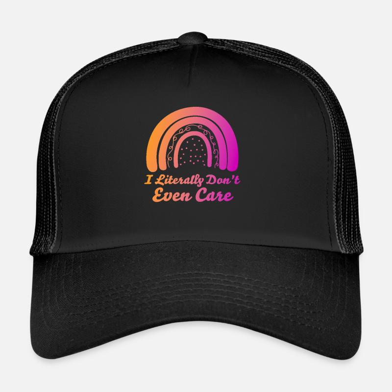 Je ne m’en soucie même pas Casquette trucker 