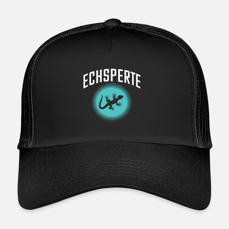 Lizard Snake Funny Pun Reptiles Trucker Cap
