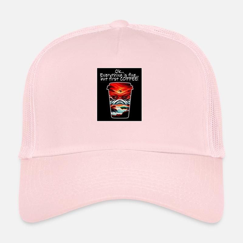 Mais d’abord, le café est plus amusant pour les amateurs de café Casquette trucker 