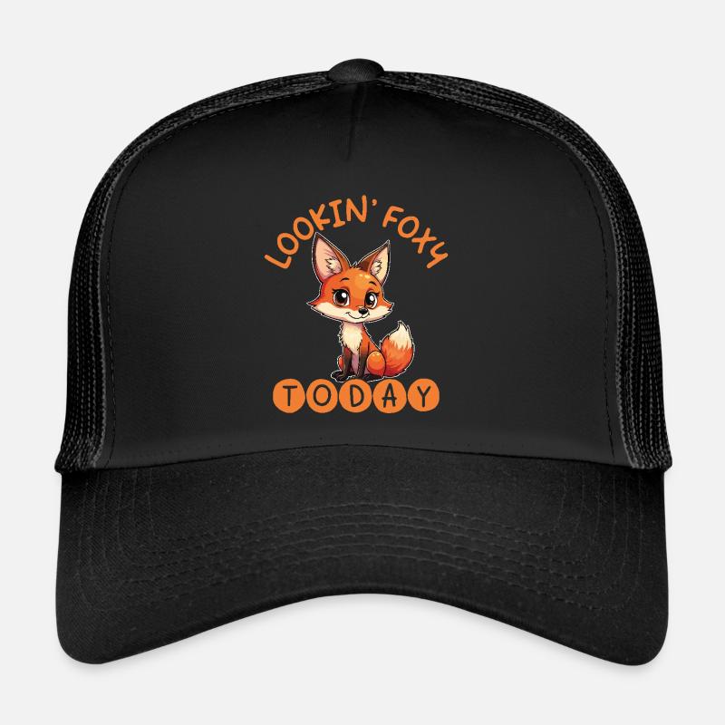 Lookin' Foxy Today, Adorable Fox Lover Trucker Cap