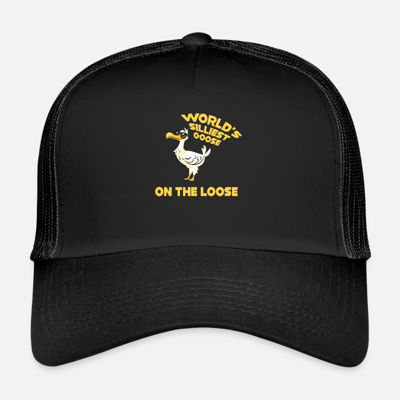 L’oie la plus stupide du monde en liberté Casquette trucker 