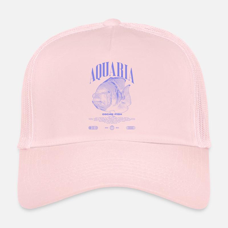 Oscar Fish Water Change Monster Fish Trucker Cap