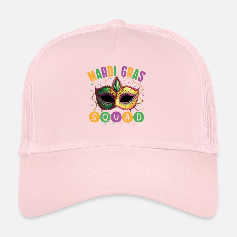 Mardi Gras Squad Trucker Cap
