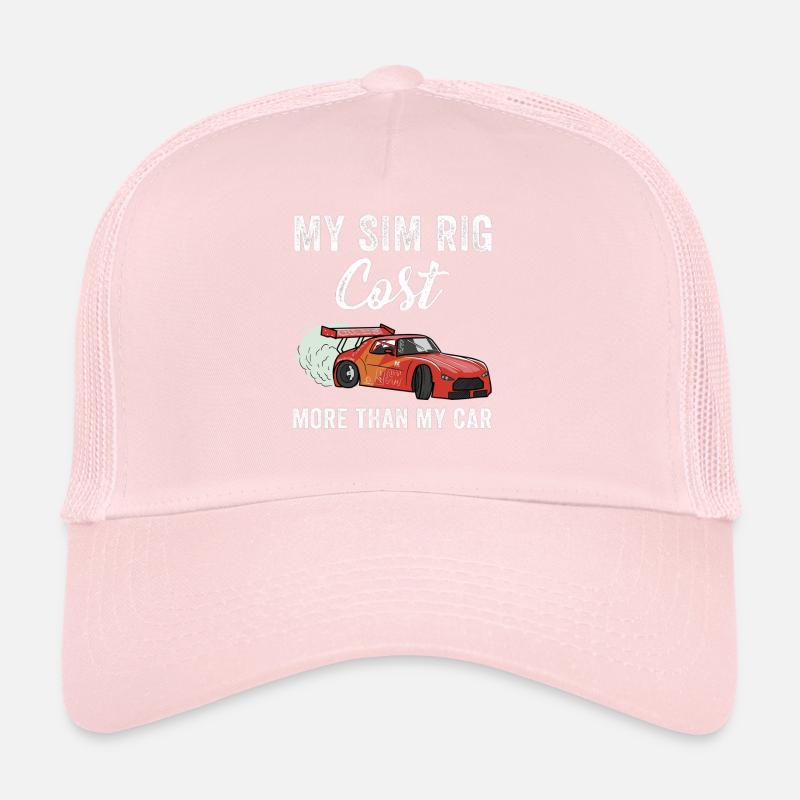 Simracer Esports Passionné Sim Racing Casquette trucker 