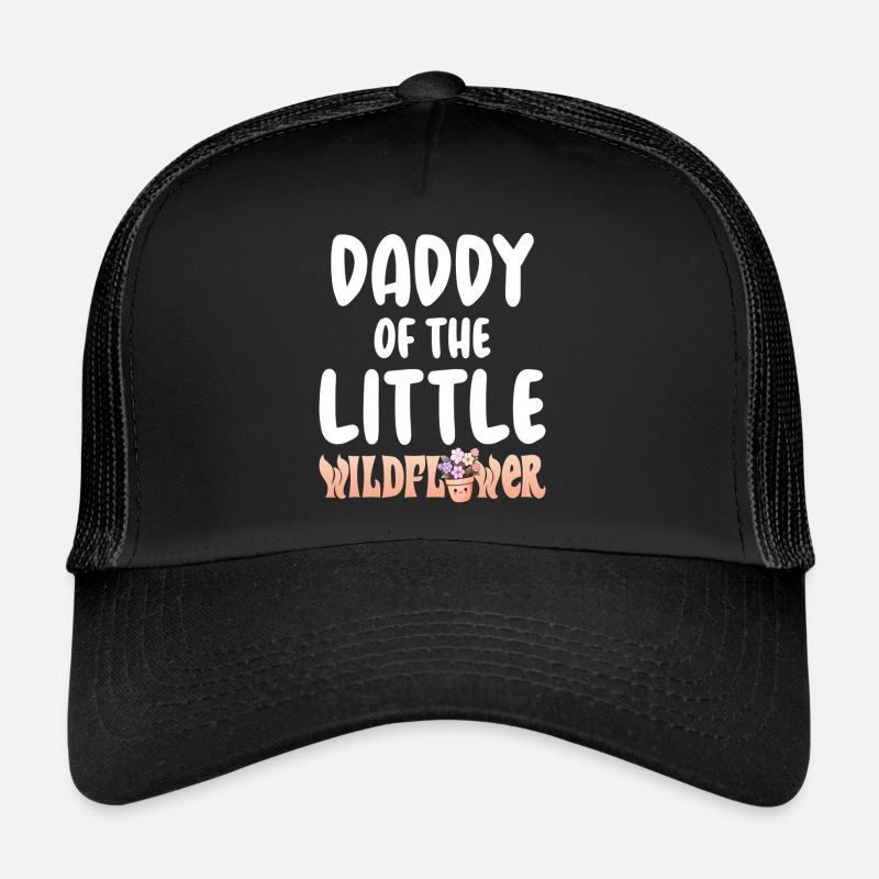 Petite Fleur Bébé Naissance Enfant Papa Casquette trucker 