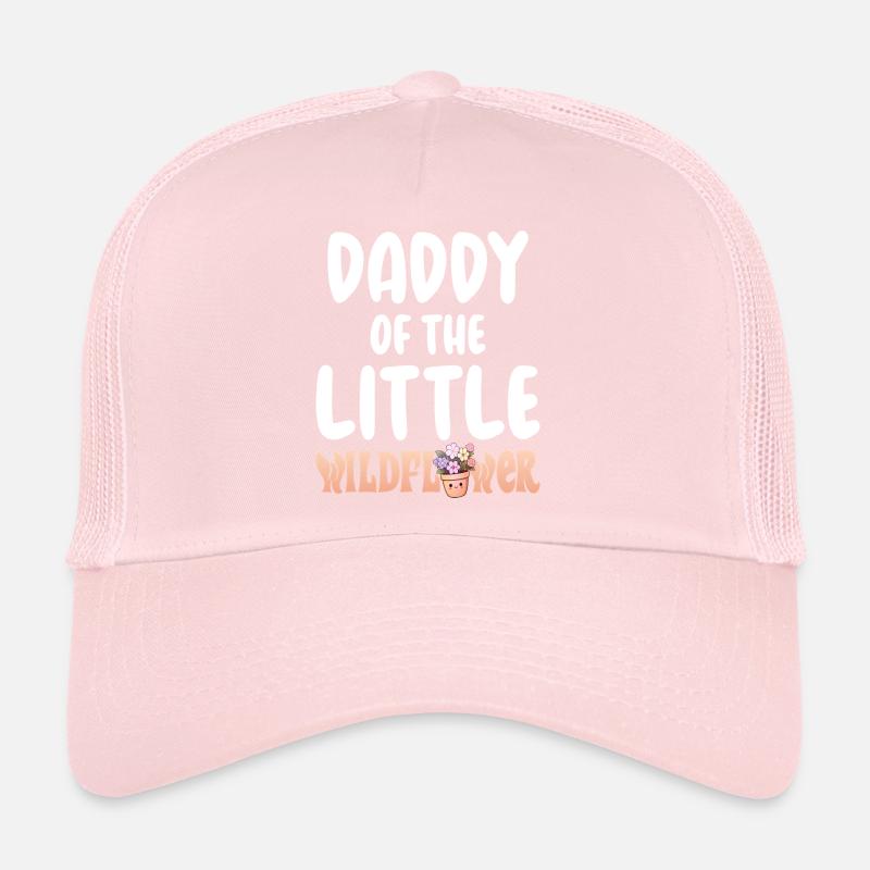 Petite Fleur Bébé Naissance Enfant Papa Casquette trucker 
