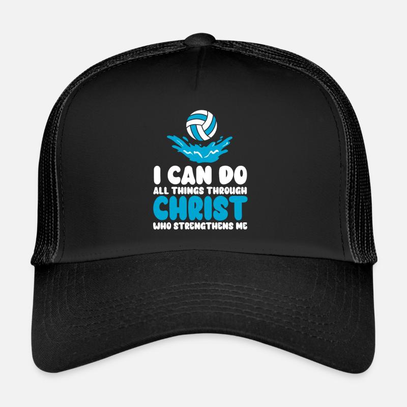 Mit Volleyball kann ich alles machen Trucker Cap