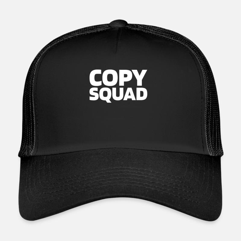 Zahnarzt Dentist Kader - Trucker Cap - Schwarz/Schwarz