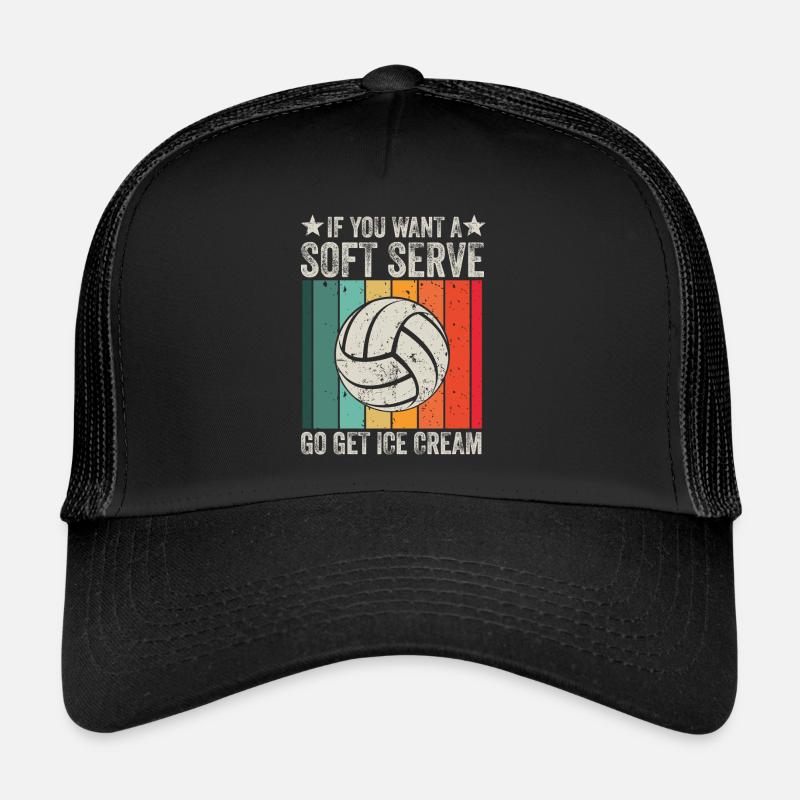 Wenn Sie ein Softeis wollen, holen Sie sich Eis Trucker Cap
