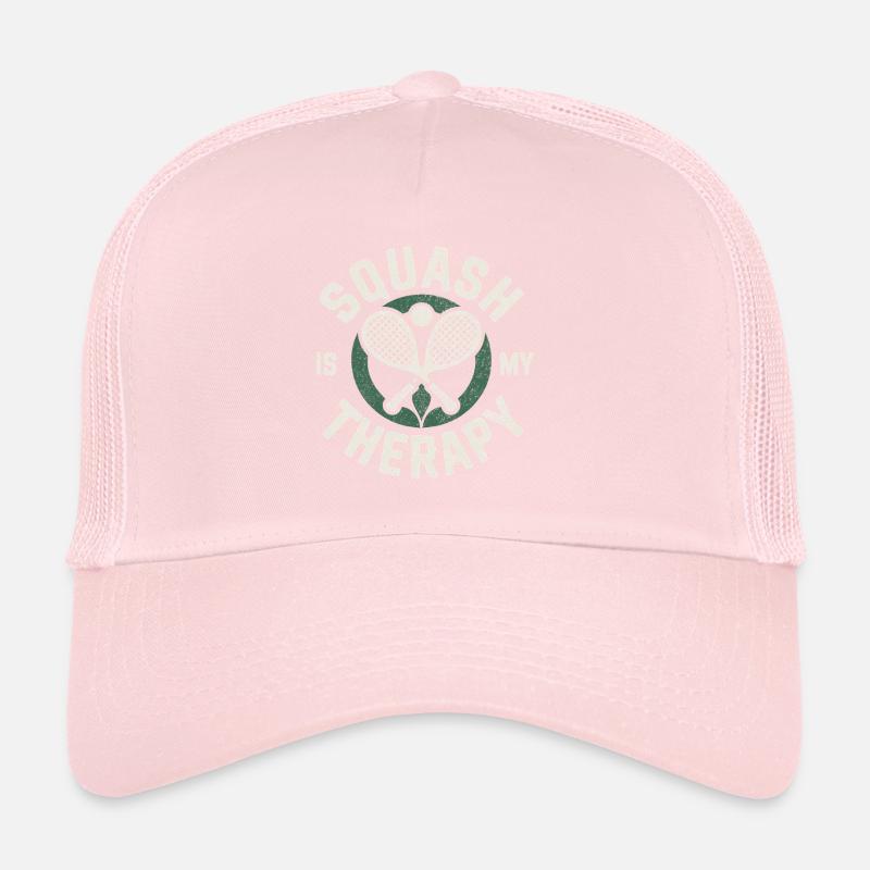 Squash ist mein Therapy Funny Squash Player Trucker Cap