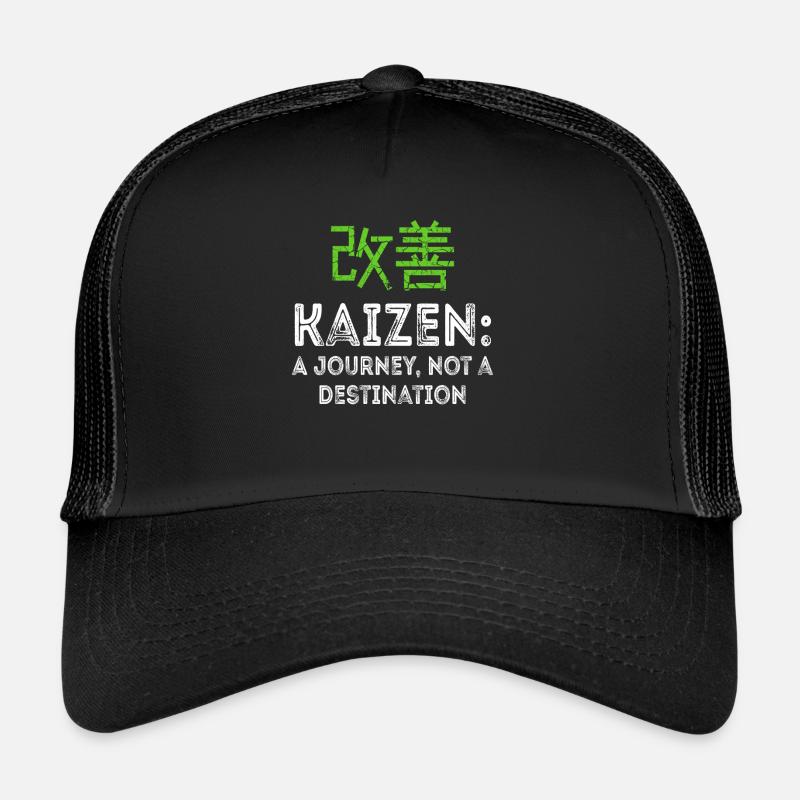 Kaizen : un voyage, pas une destination Casquette trucker 