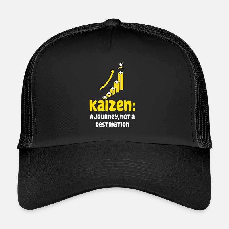 Kaizen : un voyage, pas une destination Casquette trucker 