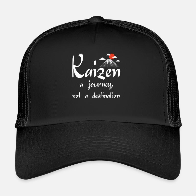 Kaizen: Eine Reise, kein Ziel Trucker Cap