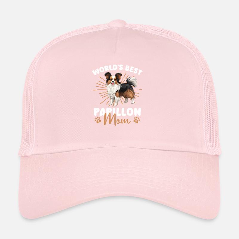 Continental Miniature Spaniel World's best Papillon Trucker Cap