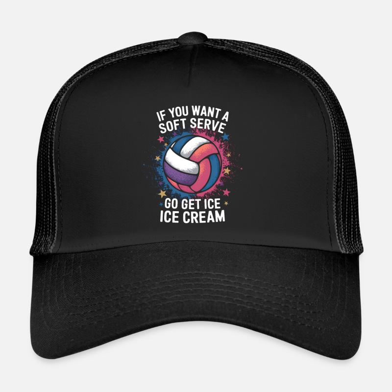 Volleyball Spruch Lustiges Volleyball Geschenk Trucker Cap