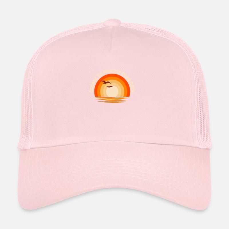 Je fuis vers Prickly Pear Cays Casquette trucker 