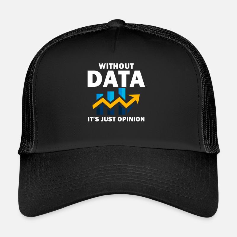Funny Data Enthusiast Design Trucker Cap