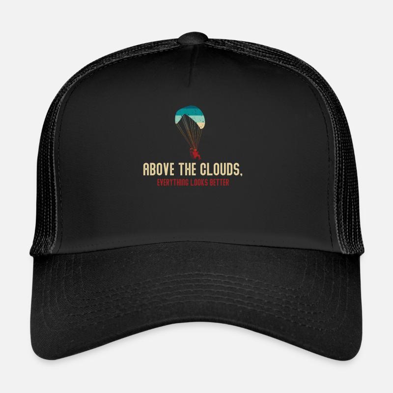 Above The Clouds Paramotor Enthusiast Trucker Cap
