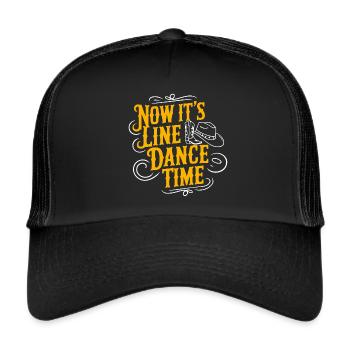 Line Dance Time Line Dancing Dancing - Trucker Cap - black/black - Front