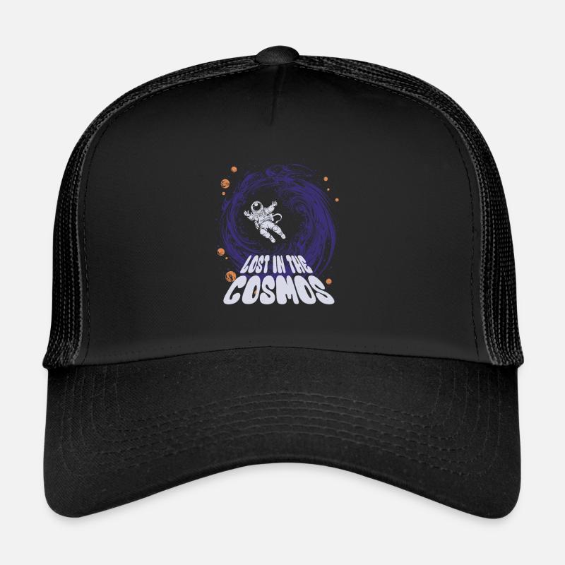 Perdu dans le cosmos - Astronaute - Espace Casquette trucker 