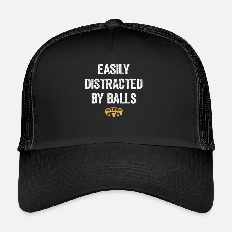 Roundnet Player Enthusiast Design Trucker Cap