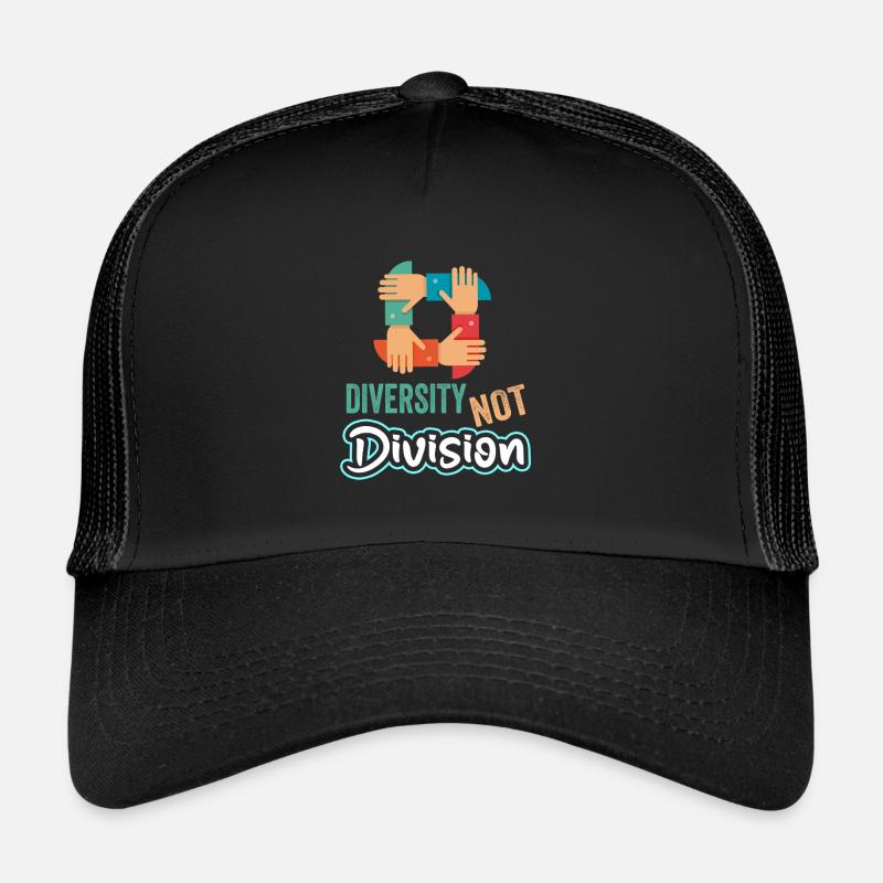 Célébrer la diversité, pas la division, l’unité Casquette trucker 