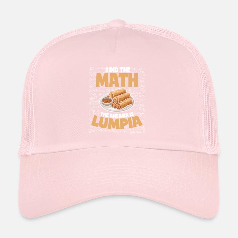 Spring Rolls Lumpian Students Math Trucker Cap