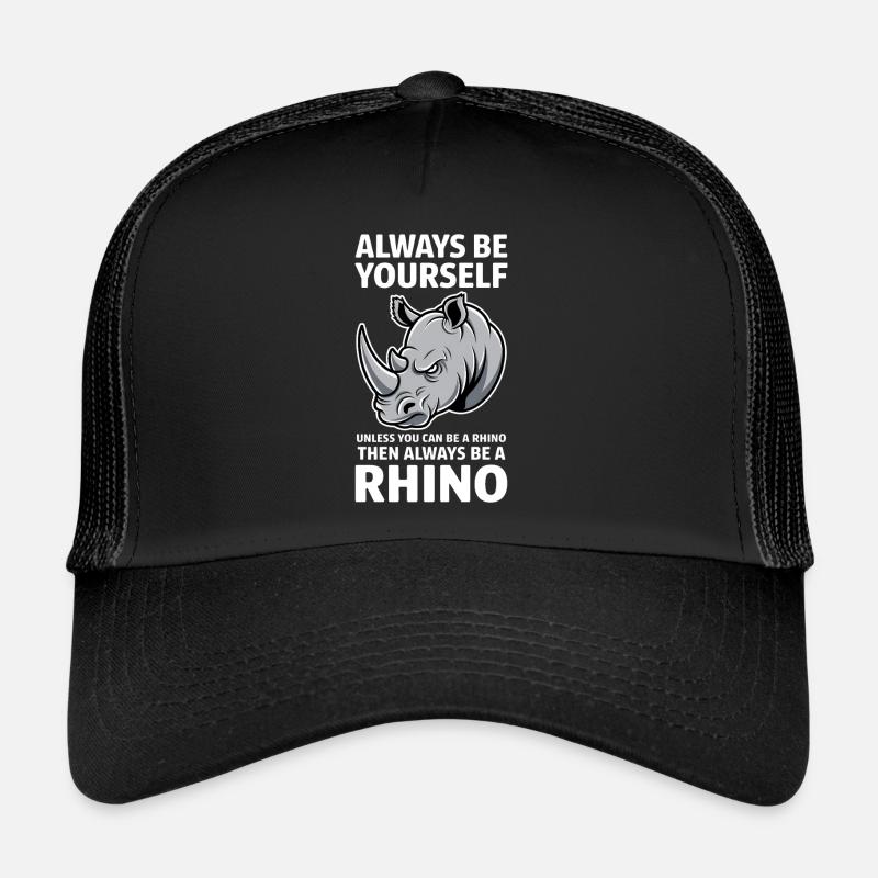 Nashorn Spruch Nashörner Lustiges Nashorn Geschenk Trucker Cap