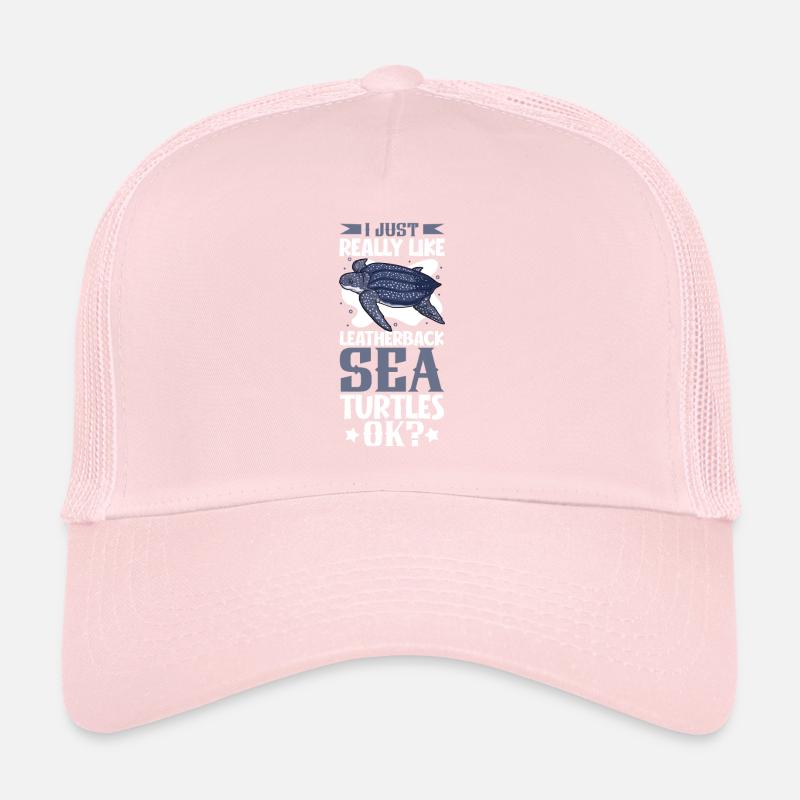 J’adore ma tortue luth Casquette trucker 