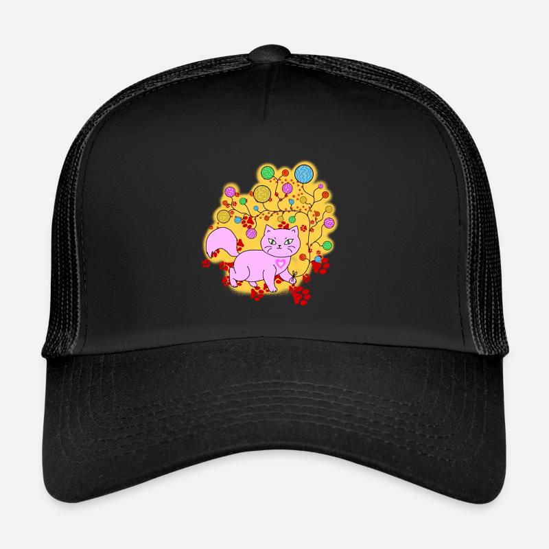 Chat Fan Chat Chaton J’Adore Les Chats Casquette trucker 