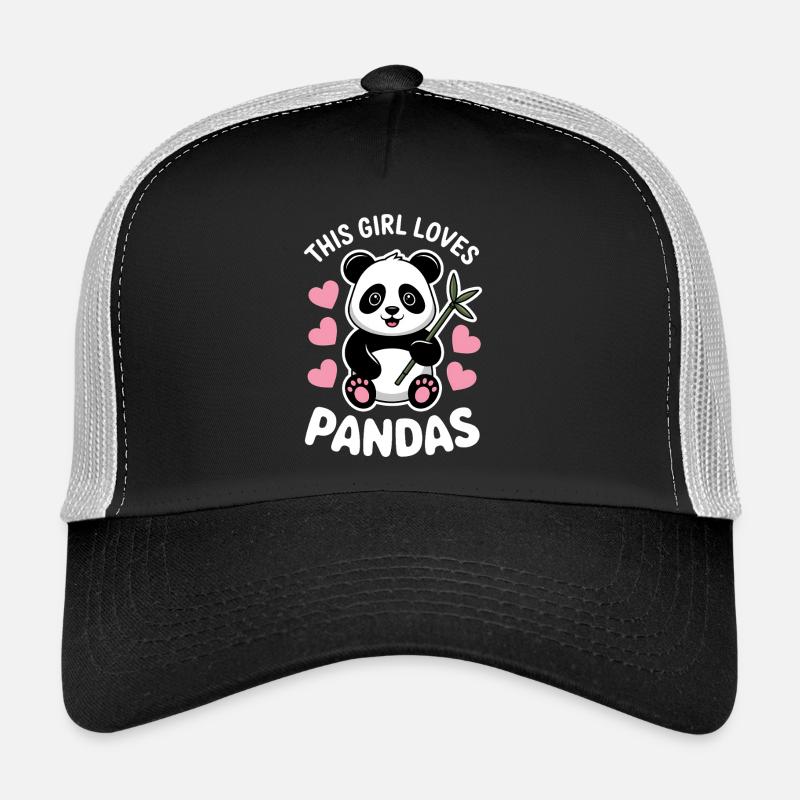 Panda Saying Pandas Funny Panda Gift Trucker Cap